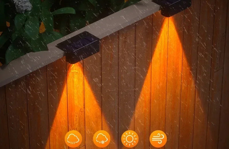 AuroraGlow™ Solcellsdriven - Stilrent Ljus för Hem &amp; Minnesplatser