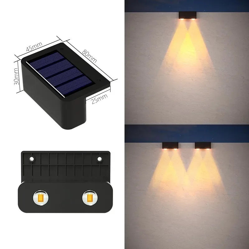 AuroraGlow™ Solcellsdriven - Stilrent Ljus för Hem &amp; Minnesplatser