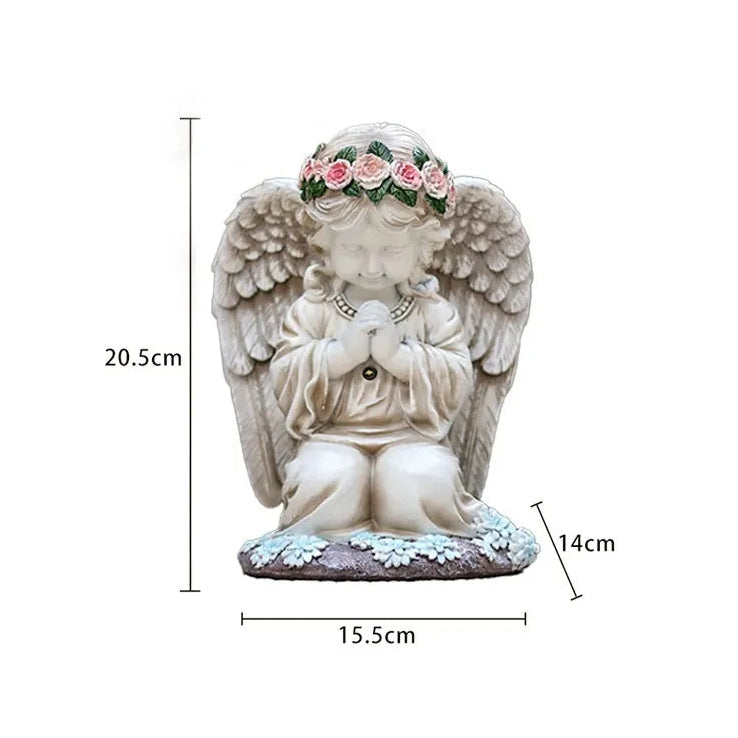 👼 AuroraGlow™ Solcellsdriven Bönerängel