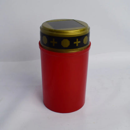 🕯️ AuroraGlow™ Solcellsdriven Elektronisk Ljuslykta