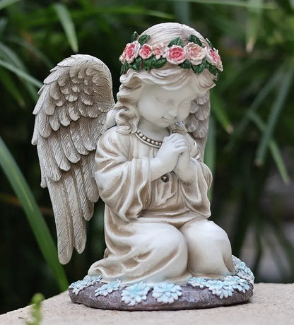 👼 AuroraGlow™ Solcellsdriven Bönerängel