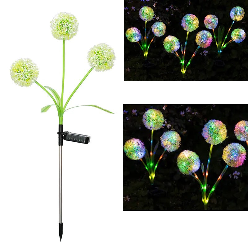 🪻AuroraGlow™ Solcellsdriven Maskroslampa 💮